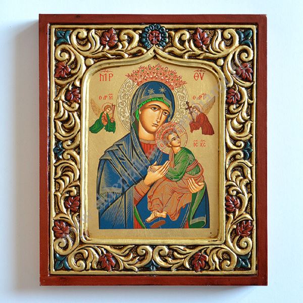 MATKA BOŻA NIEUSTAJĄCEJ POMOCY - ikona 21.5 x 25.5 cm - 84114